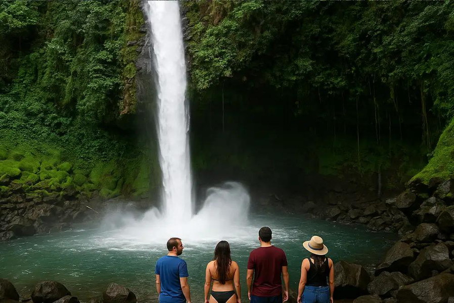 Arenal Volcano Hike and La Fortuna Waterfall with Lunch .