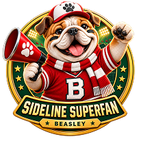 Beasley Sideline Superfan